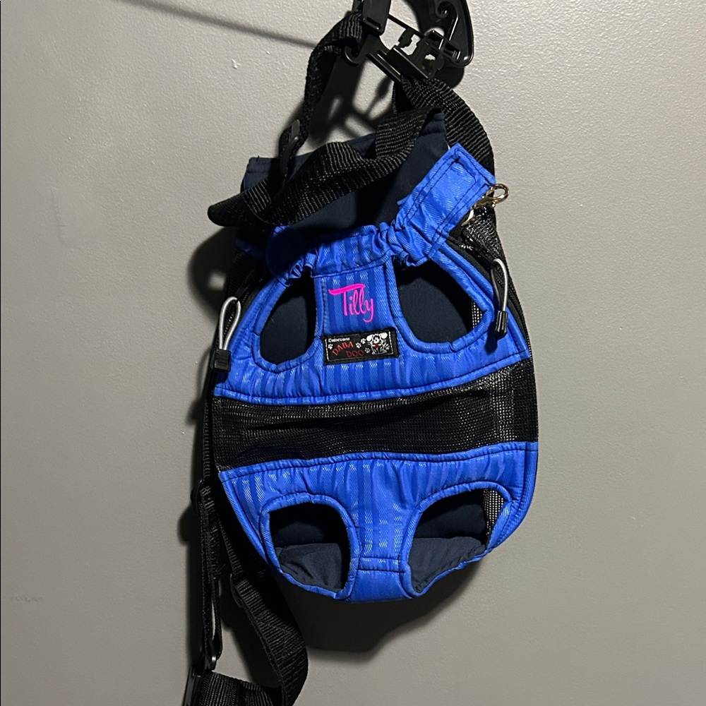 Tilly Blue Pet Carrier Backpack